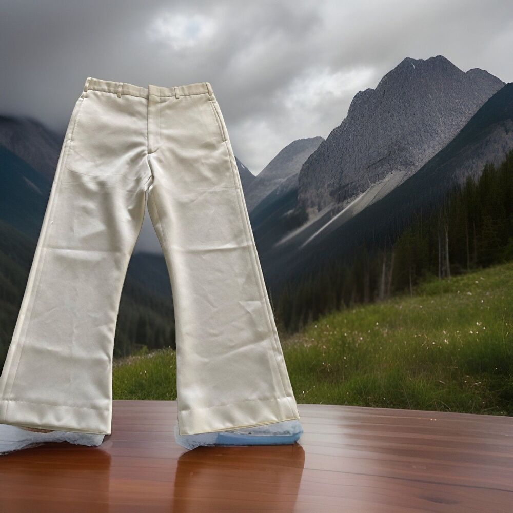DSCP Quarterdeck Collection Flare Pants Men’s 32x27 Excellent Condition White